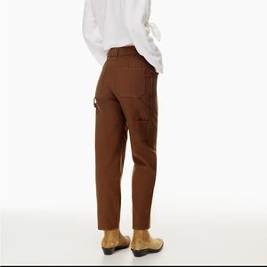Wilfred Free Brennan Pant in Rustical Brown size 8! High-waisted utility pants